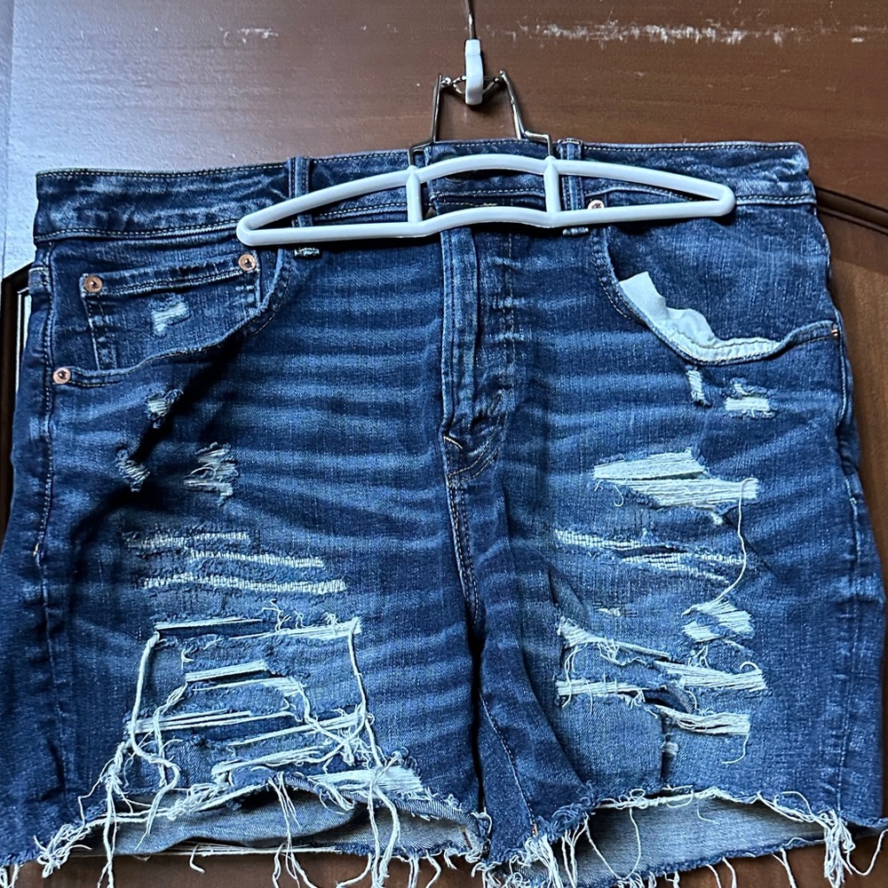 American Eagle Outfitters Blue Denim Shorts